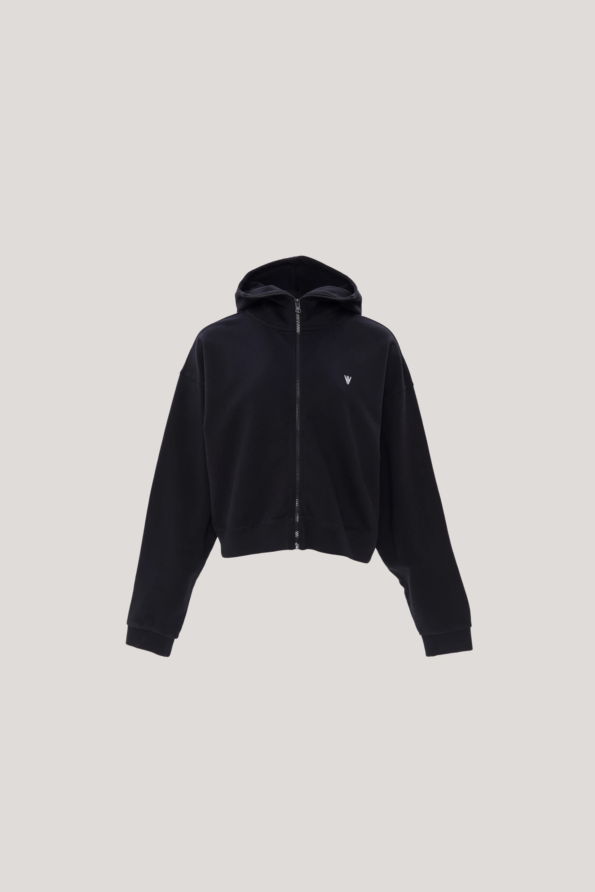 NOWIHT Chiara - Zip Up Cropped Hoodie - Women's Premium Hoodie