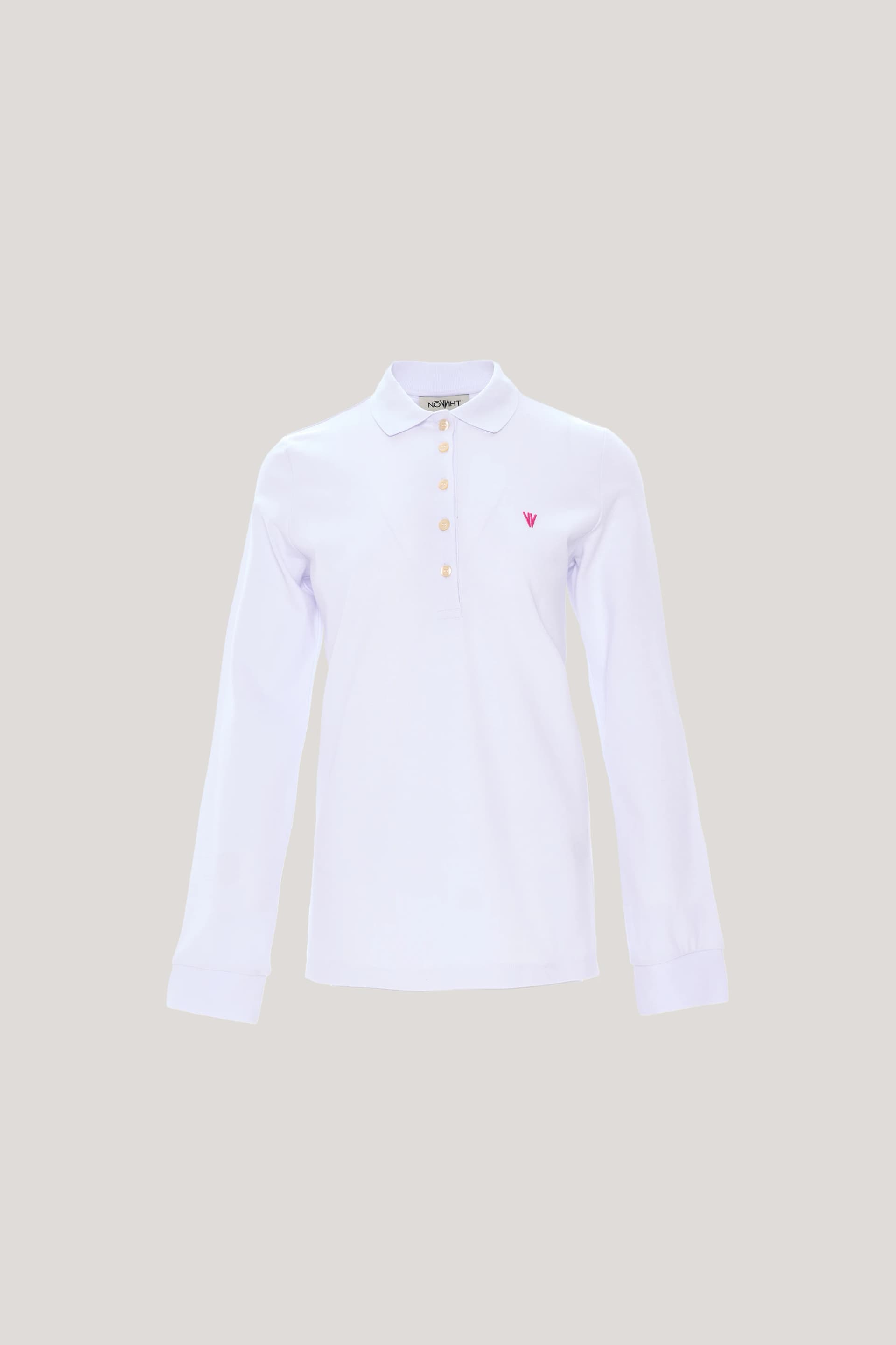 NOWIHT Josephine - Long Sleeve Polo Shirt - Women's Premium Polo Shirt