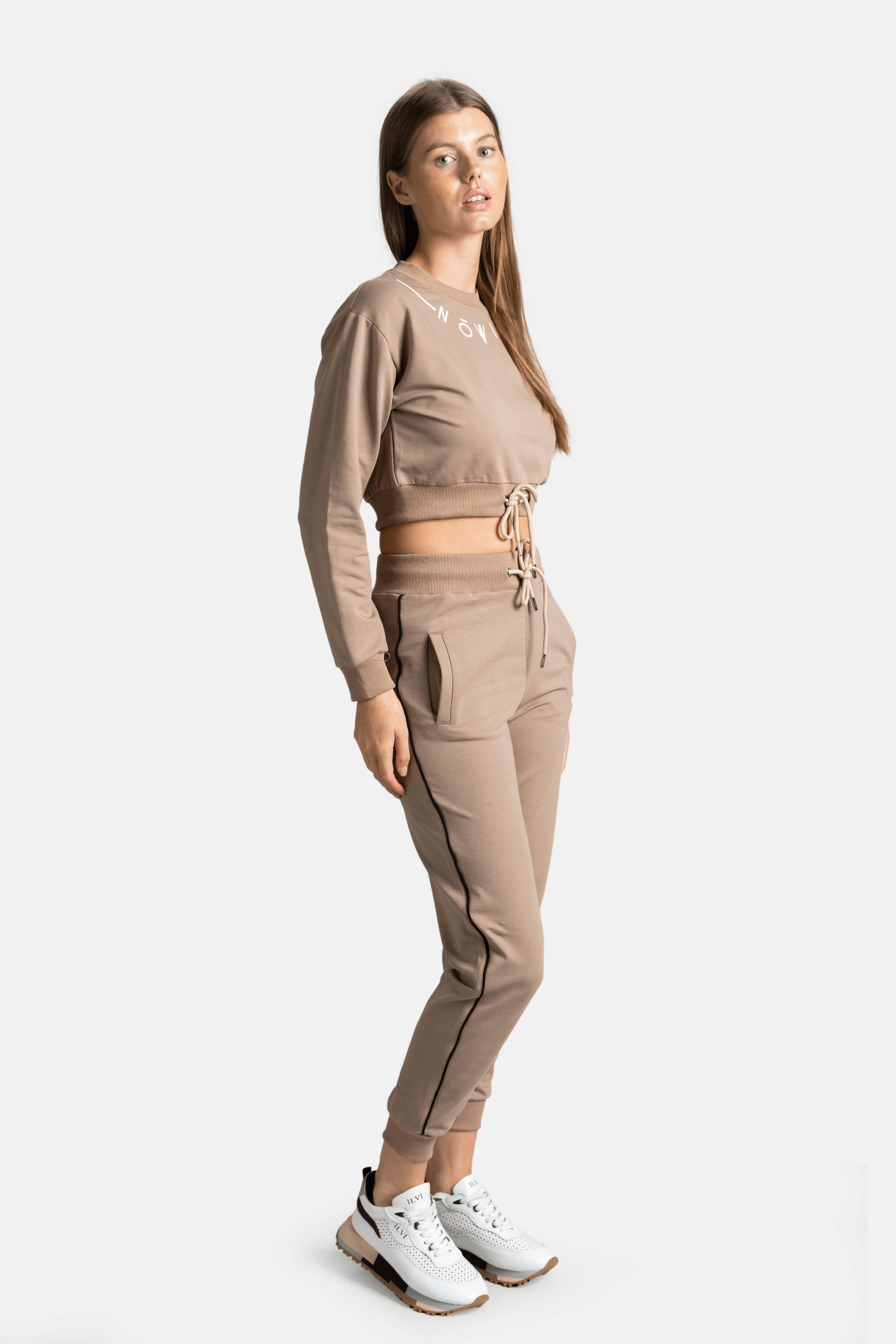 Irena - Drawstring Detail Tracksuit Set