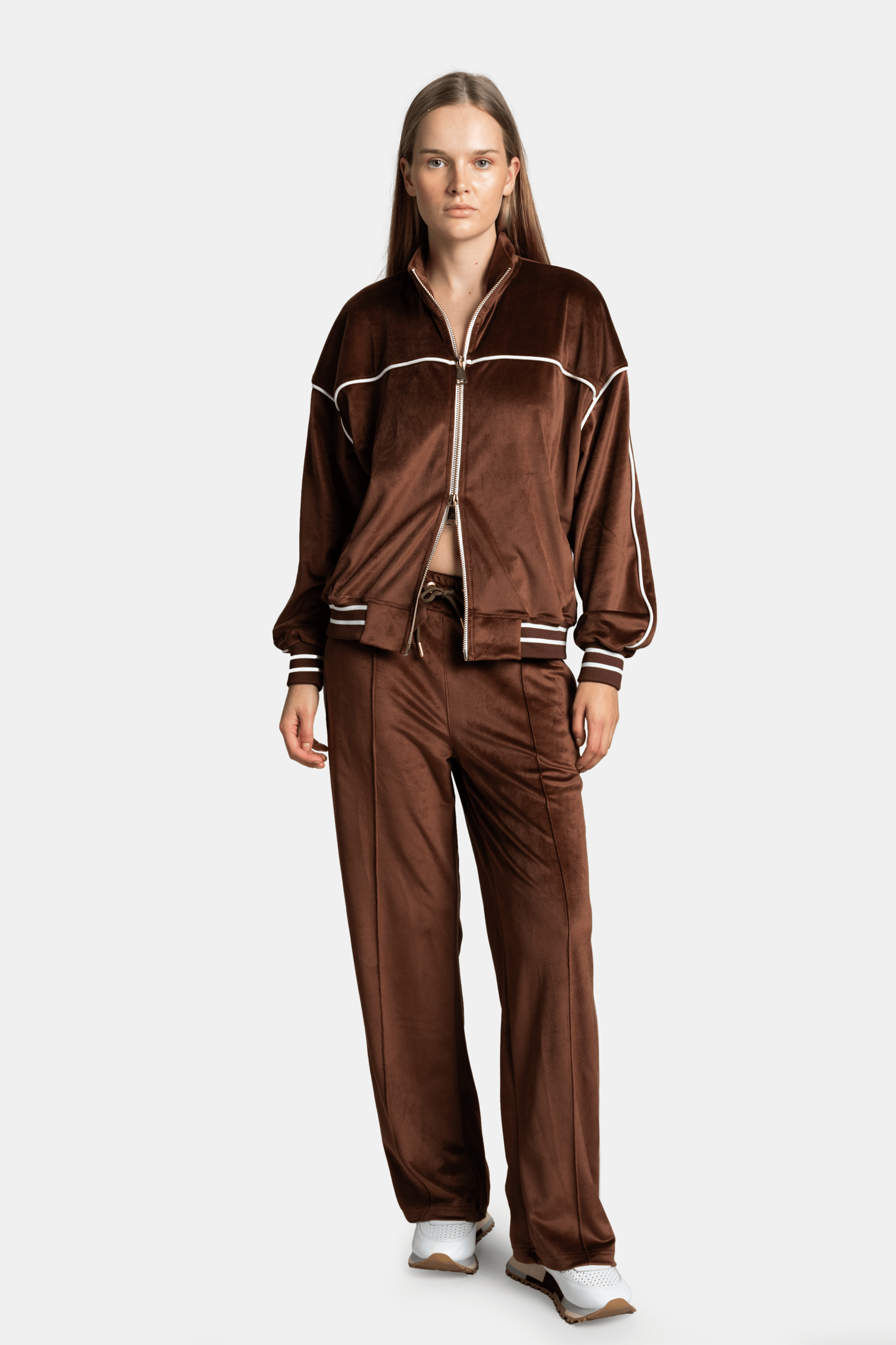 Isra - Velvet Tracksuit Set